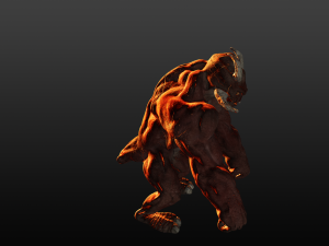 demonic monster 3D मॉडल