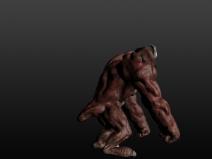 demonic monster 3D मॉडल