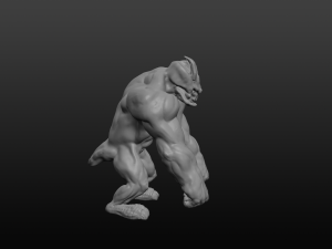 demonic monster 3D मॉडल