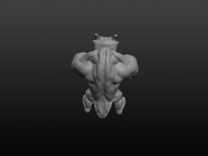 demonic monster 3D मॉडल