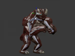 demonic monster 3D Model