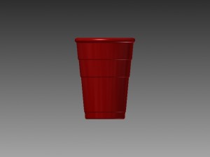 16 oz cup Modelo 3D