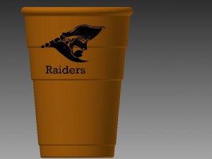 16 oz cup Modelo 3D
