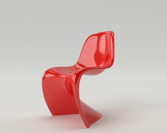 panton chair Modèle 3D .c4d .max .obj .3ds .fbx .stl .blend 