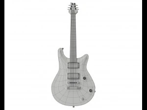 electric guitar 3D Model