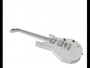 electric guitar 3D Model
