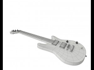 electric guitar Model 3D