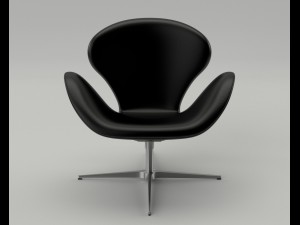 fritz hansen swan chair 3D Model