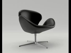 fritz hansen swan chair 3D Model
