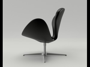 fritz hansen swan chair Model 3D