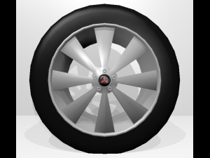 5 wheels ar1 Modelo 3D