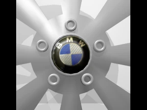 5개의 바퀴 ar1 3D 모델