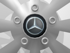 5 wheels ar1 3D Model