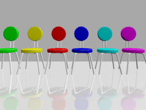 ar33chaircolor 3D Модель