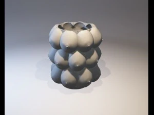 borst vaas 3D printmodel