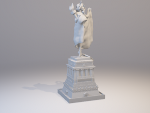 statue of liberty 3D Print Model