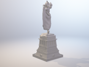 statue of liberty 3D प्रिंट मॉडल