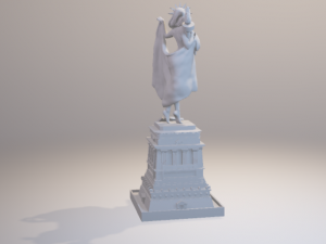 statue of liberty 3D प्रिंट मॉडल