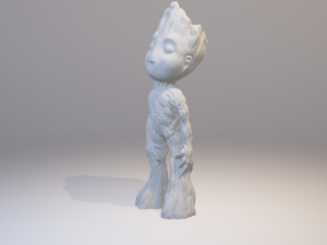 baby groot Modèles 3D en vedette