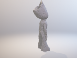 baby groot Modèles 3D en vedette