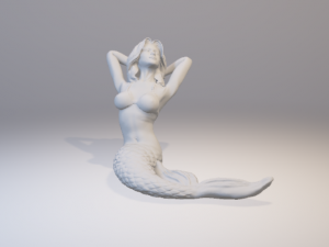 mermaid - sirena 3D Print Model