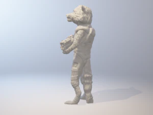 rocket raccoon - guardians of the galaxy 3D Print Model