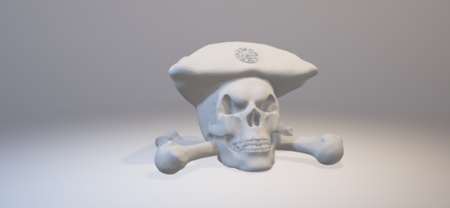pirate skull - pirates of the caribbean Modelo de Impressão 3D .c4d .max .obj .3ds .fbx .stl .blend 