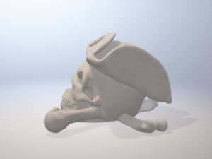 pirate skull - pirates of the caribbean Modelo de Impressão 3D