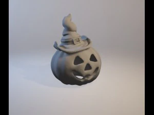 halloween-pompoen 3D printmodel