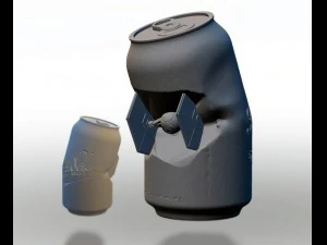 star wars - cola can 3D Print Model