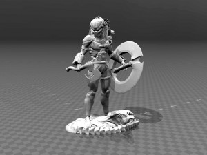 predator warrior 3D Print Model
