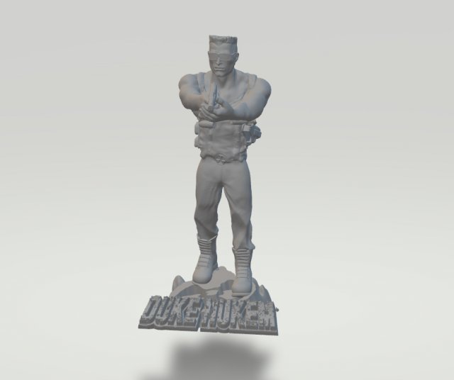 duke nukem 3D Baskı Modeli .c4d .max .obj .3ds .fbx .stl .blend 