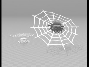 lucas the spider 3D-printmodel