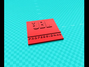 логотип jbl pro 3D Принт Модель