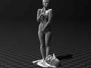 star wars - general leia organa 3D 프린트 모델