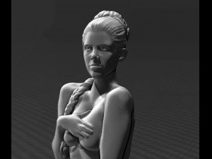 star wars - general leia organa 3D Print Model