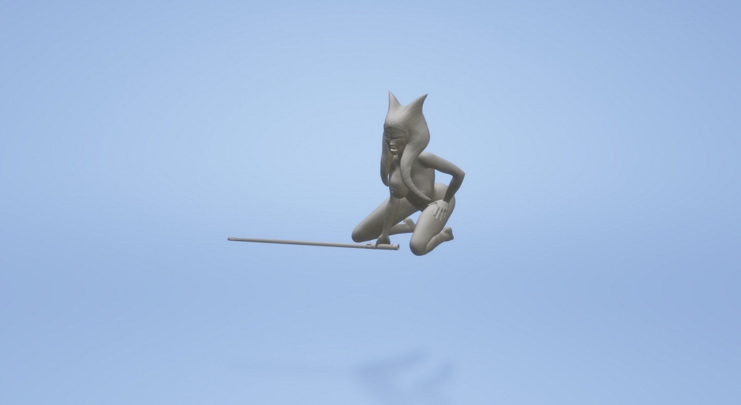Ahsoka Tano 3d Model In Woman 3dexport