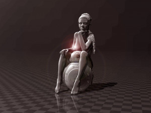 bb-8 princes leia Model Cetak 3D