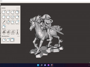 horse rider 3D Print Model
