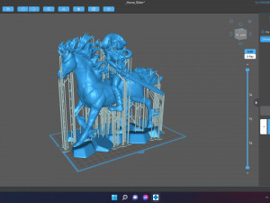 horse rider Modelo de Impressão 3D