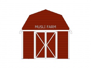 red barn Modelo 3D