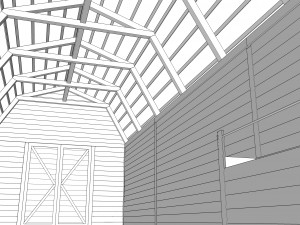 red barn Modelo 3D
