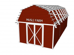 red barn Modelo 3D