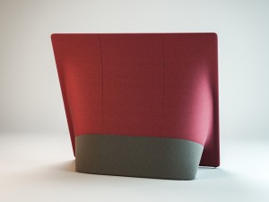 office innovative sofa profim wyspa 22 2-seat 3Dモデル
