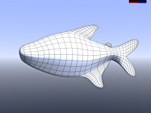 realistic river fish 3D Модель