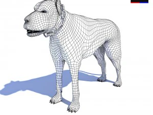 vicious dog 3D Model