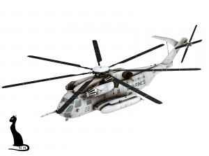 sirkosky ch-53 super stallion Modelo 3D
