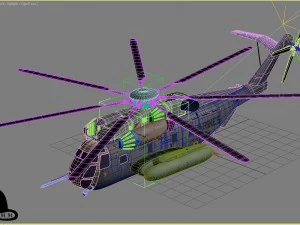 Sikorsky ch-53 super stallion 3D Model