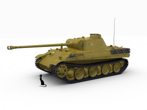 panther ausf g 3D Model