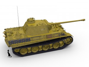panther ausf g Modelo 3D